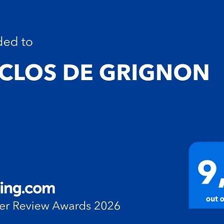 公寓 Le Clos De Grignon